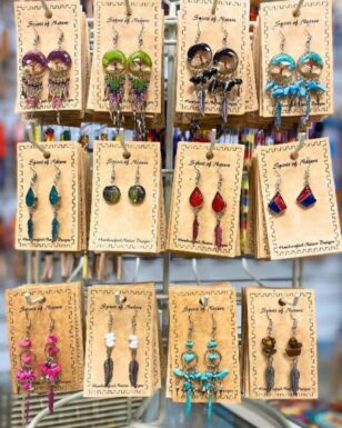 24 Pairs Of Assorted Southwest Style Earrings