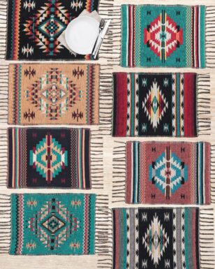 48 PC Cotton Accent Table Mats,