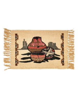 Cotton Stencil Table Mat - 5