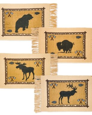 24 Assorted Wildlife Table Mats !