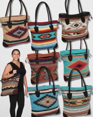 <font color="red">CLOSEOUT!!!</font> 10 Handwoven Monterrey Tote Bags!