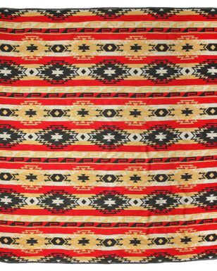 Bedspread 7006 - Red, Yellow
