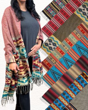 <font color="red">HOT SELLER !!!</font> 8 Southwest -Style Shawls!