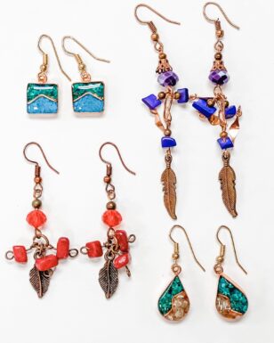 Handcrafted Copper Earrings