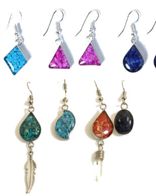 Handcrafted Inlay Earrings