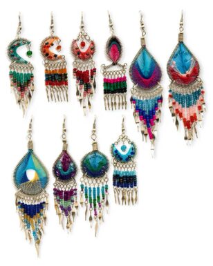 Assorted Handcrafted Earrings from Peru