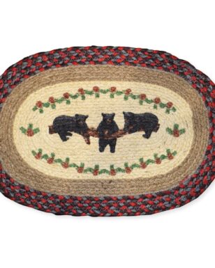Braided Jute Table Mats, Design #1