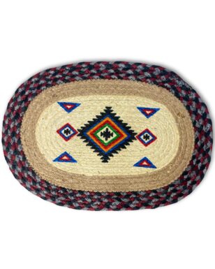 Braided Jute Table Mats, Design #20