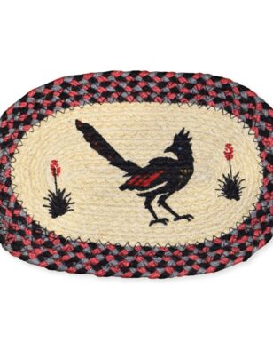 Braided Jute Oval Trivets, Design #24