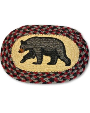 Braided Jute Oval Trivets, Design #33
