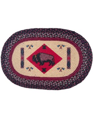 Braided Jute Floor Rugs, Design #11