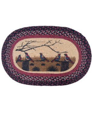 Braided Jute Floor Rugs, Design #34