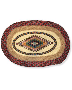 Braided Jute Table Mats, Design #3