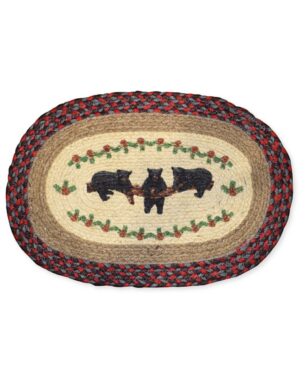 Braided Jute Table Mats, Design #1