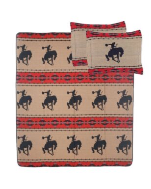 COWBOY UP! 3 Queen Bedspreads and Pillow Sham Sets!