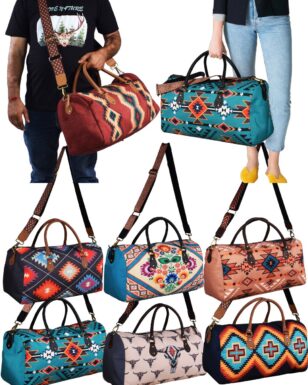 6 Pack Canvas Duffel Bags.