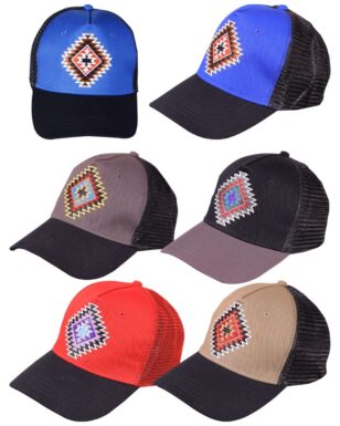 Caps with Mesh Design, 1