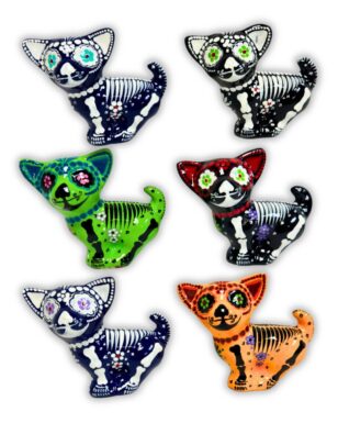 Ceramic Day of Dead Dog