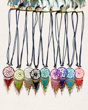 Colorful  Dream Catcher Necklace