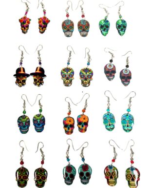 Handcrafted Skull Earrings