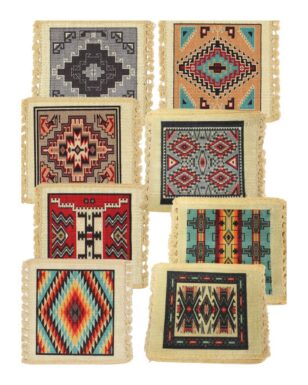 Customer Favorite!! 48 Pack Digital Print Geometric Coasters.