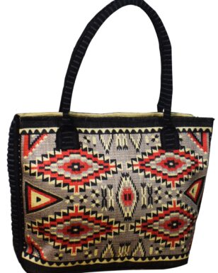 Digital Print Purse Geometric Design #402