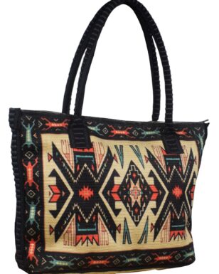 Digital Print Purse Geometric Design #403