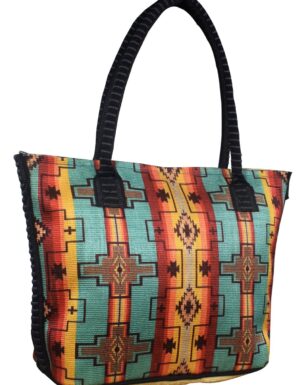 Digital Print Purse Geometric Design #405