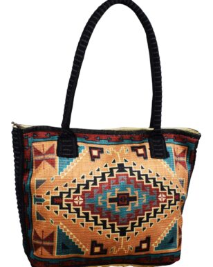 Digital Print Purse Geometric Design #410