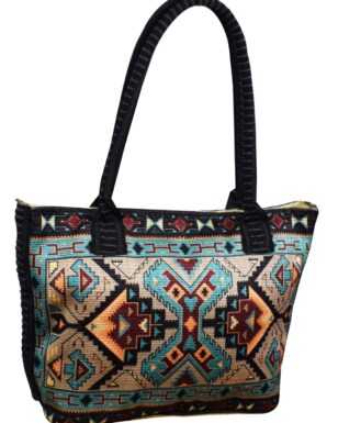 Digital Print Purse Geometric design #411