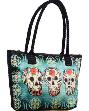 Digital Print Purse Day of the Dead Design #554