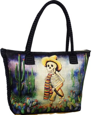 Digital Print Purse Day of the Dead Design #559