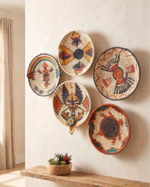 EXTRA THICK COIL BASKETS!  12 Beautiful Handcrafted Baskets !