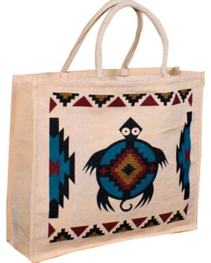 Eco-Friendly Jute Bag - Turtle