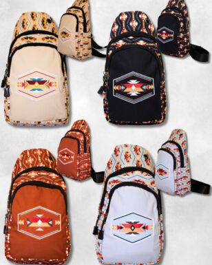 Embroidered Sling Bags