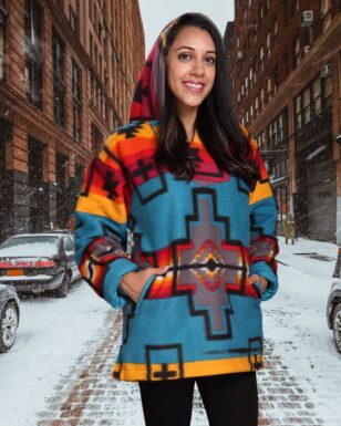 Southwest Fleece Pullover A