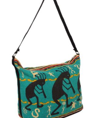 Cotton Stencil Purse- Kokopelli 152