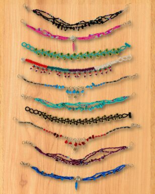 Handcrafted Beaded Anklets