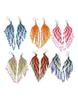 Handcrafted Beaded Earrings