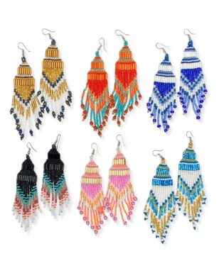 Handcrafted Beaded Earrings