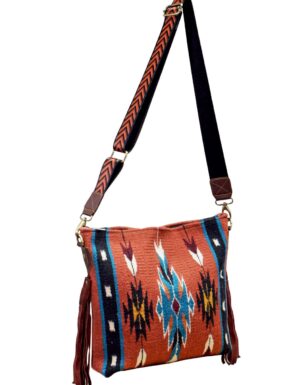 Wool Maya Modern Purse, Design 2A
