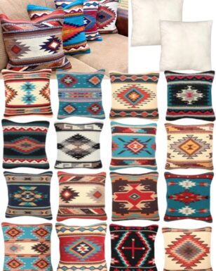 12 Maya Modern  Wool Pillow Covers with Inserts!