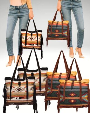 <font color="red">NEW!</font> 4 Handwoven Monterrey Tote Bags!