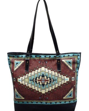 Southwest Jacquard Tote Bags, Design #1 & 2