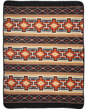 60" X 80" Fleece Lodge Blanket #32