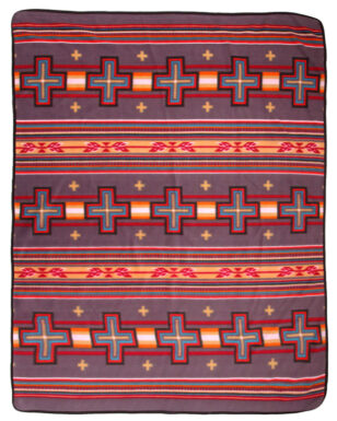 60" X 80" Fleece Lodge Blanket #7