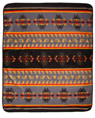 60" X 80" Fleece Lodge Blanket #9