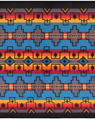 Queen-Size Lodge Blankets, Design  #1