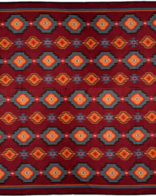 Queen-Size Lodge Blankets, Design  #28