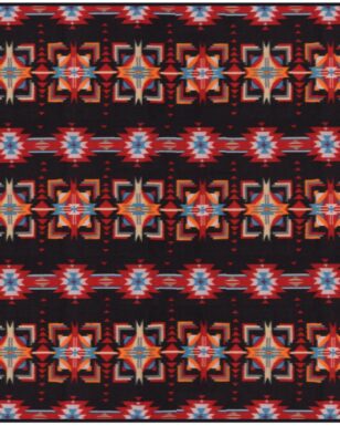 Queen-Size Lodge Blankets, Design  #45